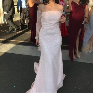 Off the Shoulder Prom Dress